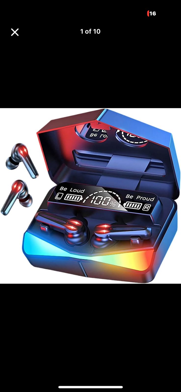 M28 Gaming TWS Damix Ver5.3 Headset/Earbuds with Type C Jack And Charging Cable