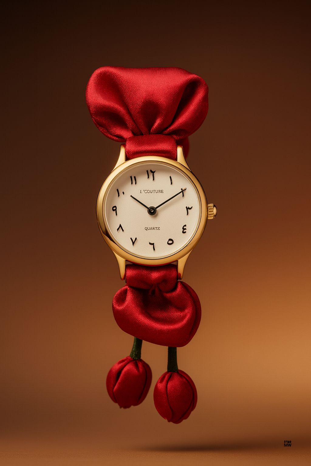 Rose Style Ladkan Scrunchie Watch