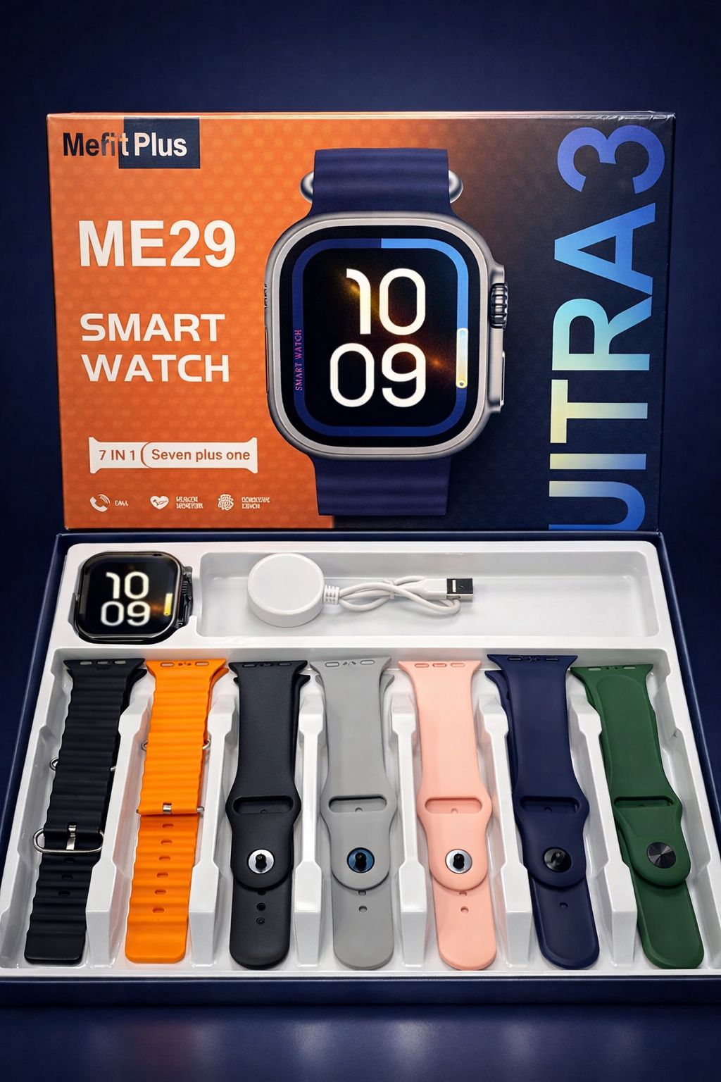 Merit Plus Ultra 3 7/1 Smart Watch With Charger 🔌
