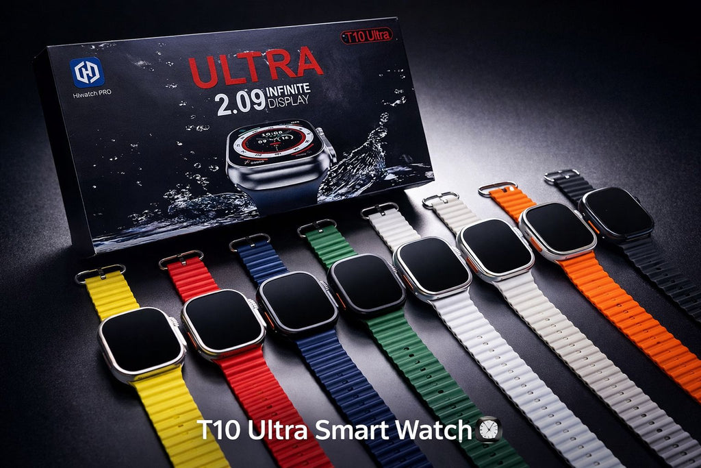 Model T10 Ultra Smart Watch with Charger
