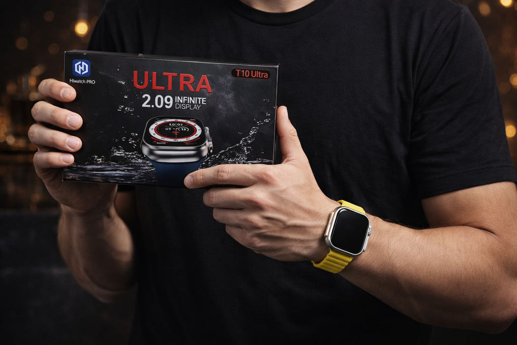 Model T10 Ultra Smart Watch with Charger