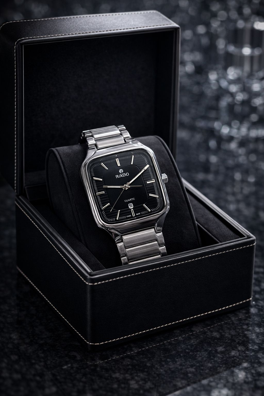 RADO SQUARE MODEL GENTS COLLECTION  (70%OFF) ONLY 7DAYS OFFER