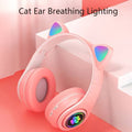 Foldable Cat Ear LED Wireless Headphones Stn-28