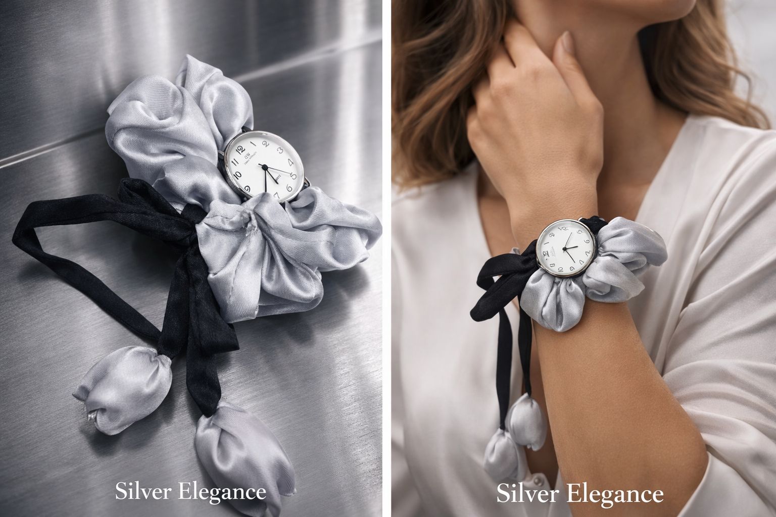 Rose Style Ladkan Scrunchie Watch (For Her) 💓 (35%OFF) ONLY 7DAYS OFFER