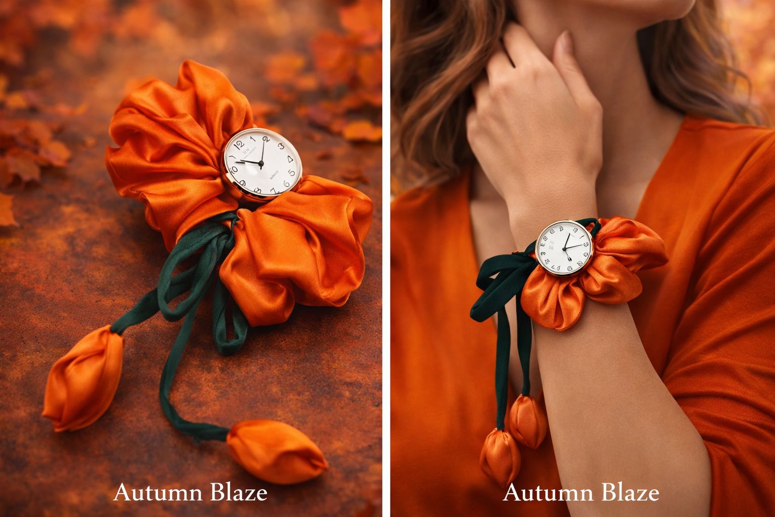 Rose Style Ladkan Scrunchie Watch (For Her) 💓 (35%OFF) ONLY 7DAYS OFFER