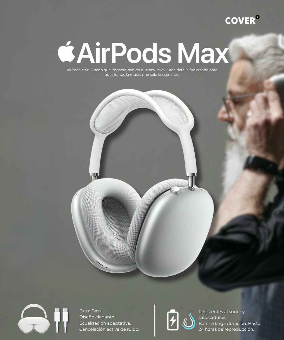 Airpords Max Platinum Copy    (50%OFF) ONLY 7DAYS OFFER