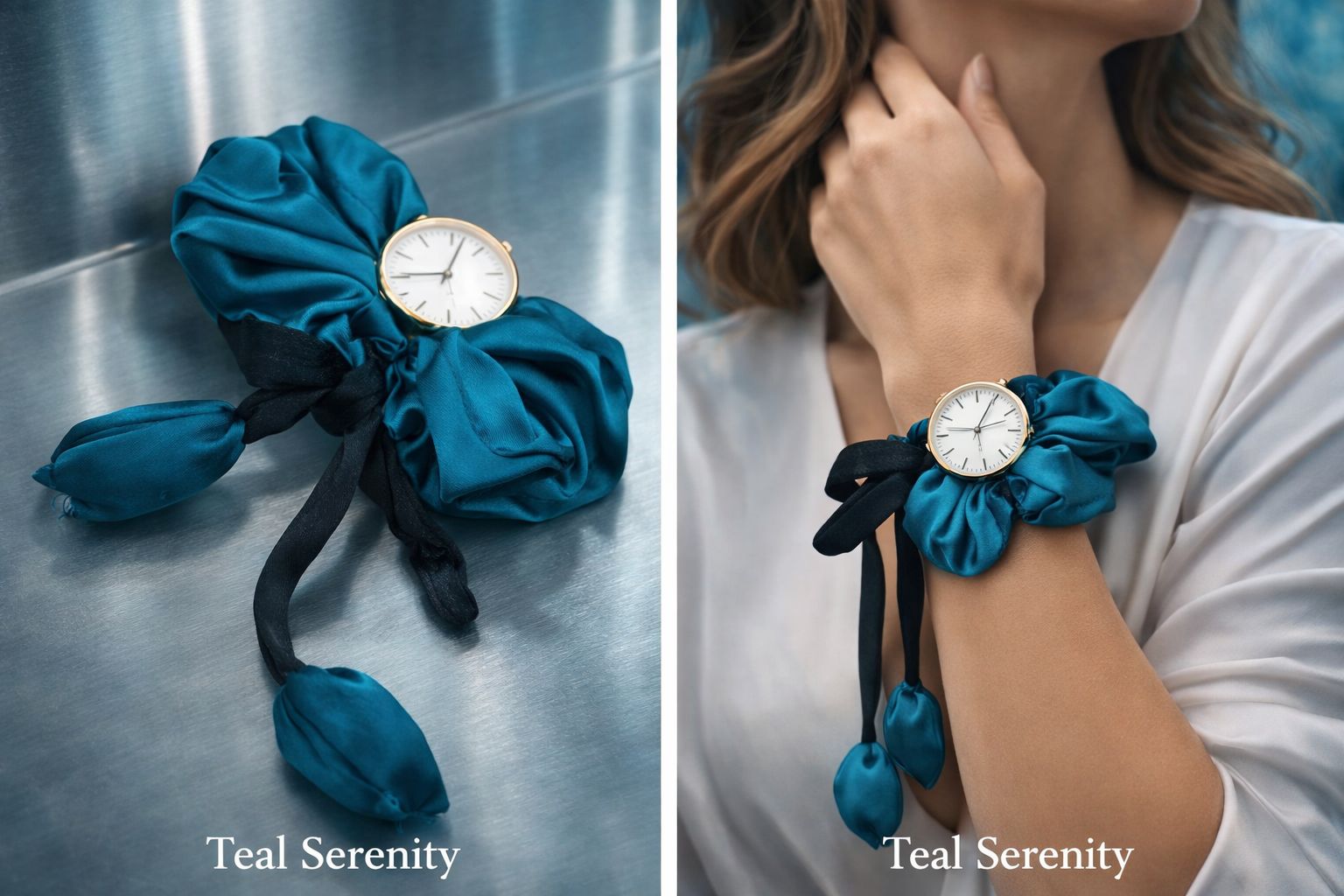 Rose Style Ladkan Scrunchie Watch (For Her) 💓 (35%OFF) ONLY 7DAYS OFFER