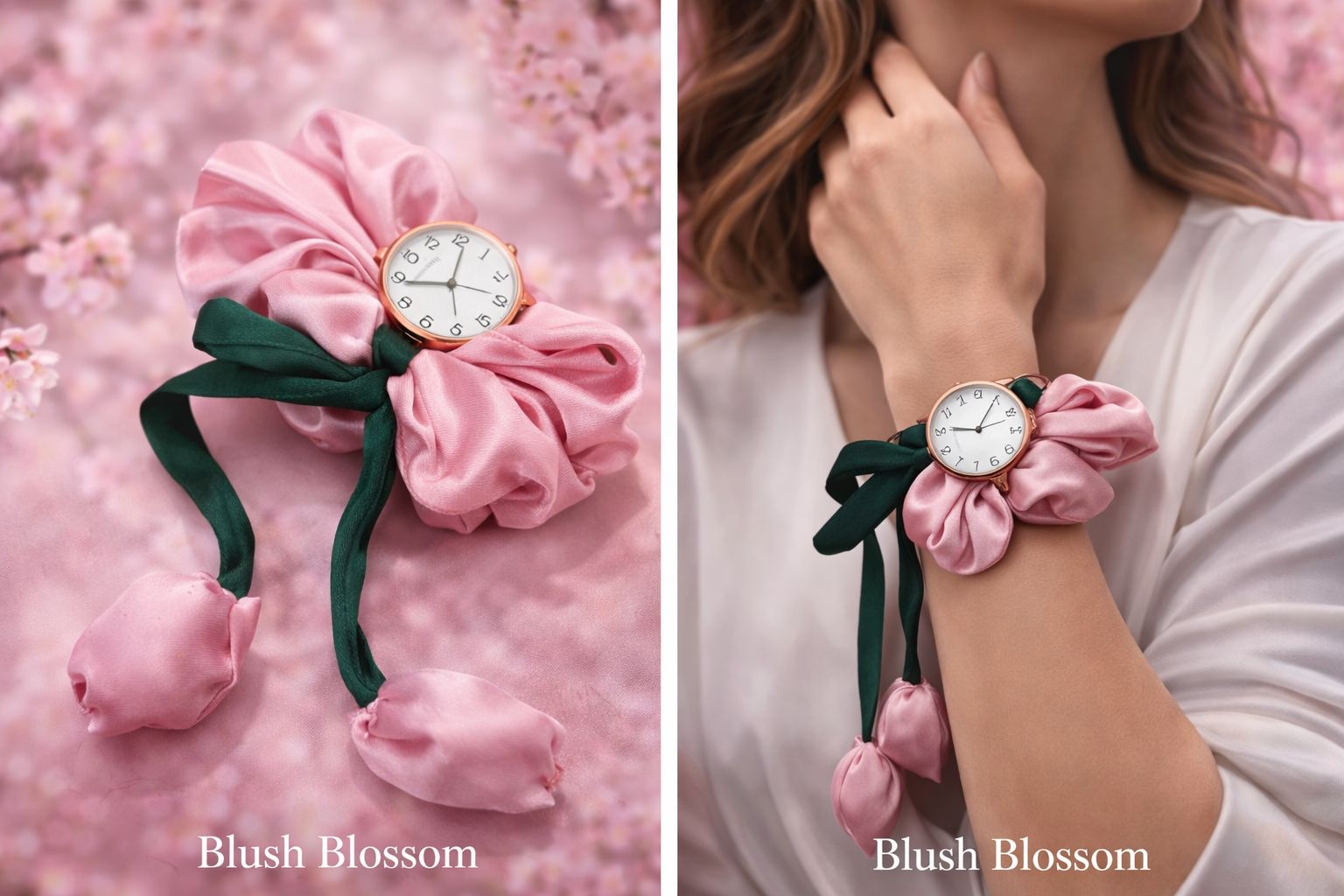 Rose Style Ladkan Scrunchie Watch (For Her) 💓 (35%OFF) ONLY 7DAYS OFFER