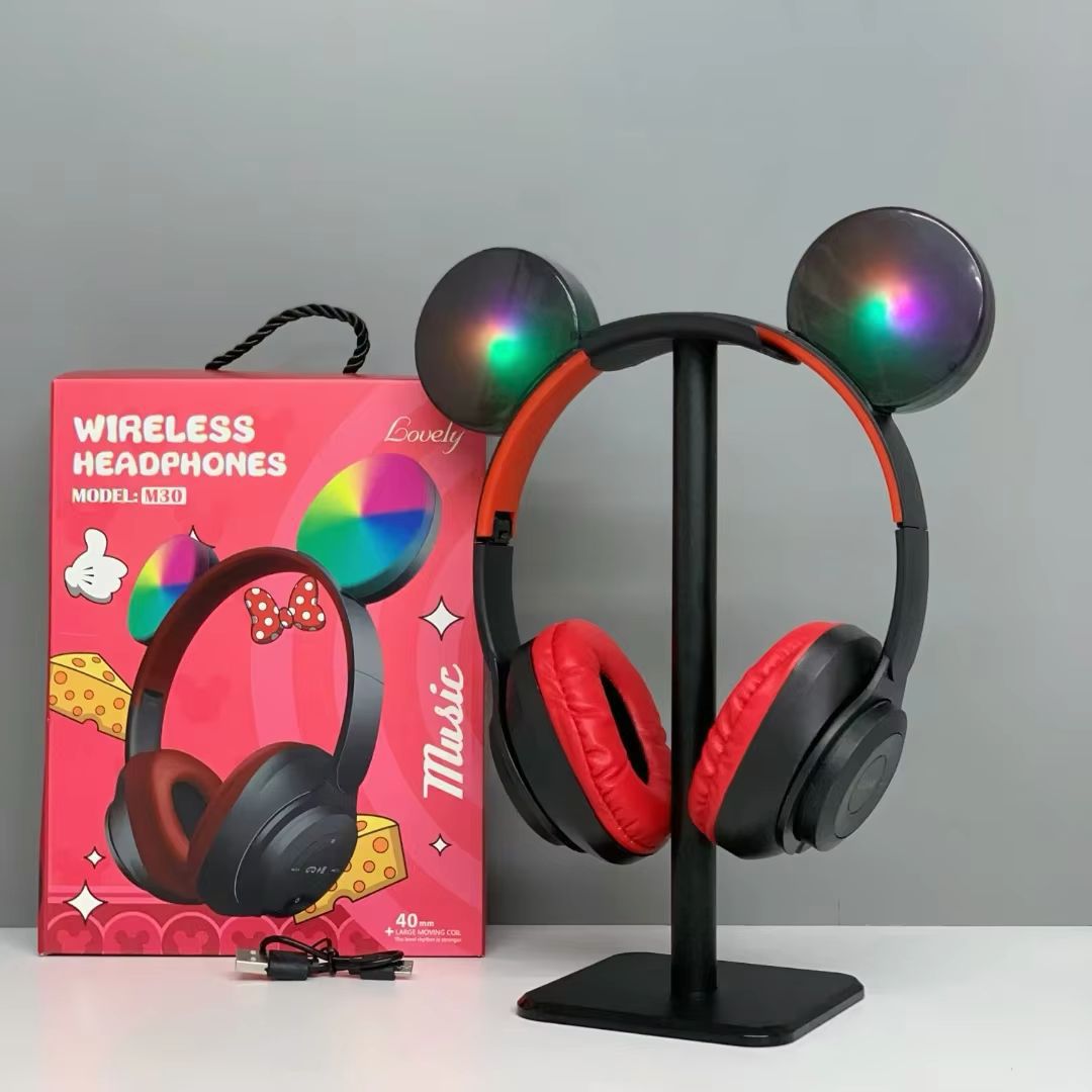 Mickey Ears LED RGB Professional Headset